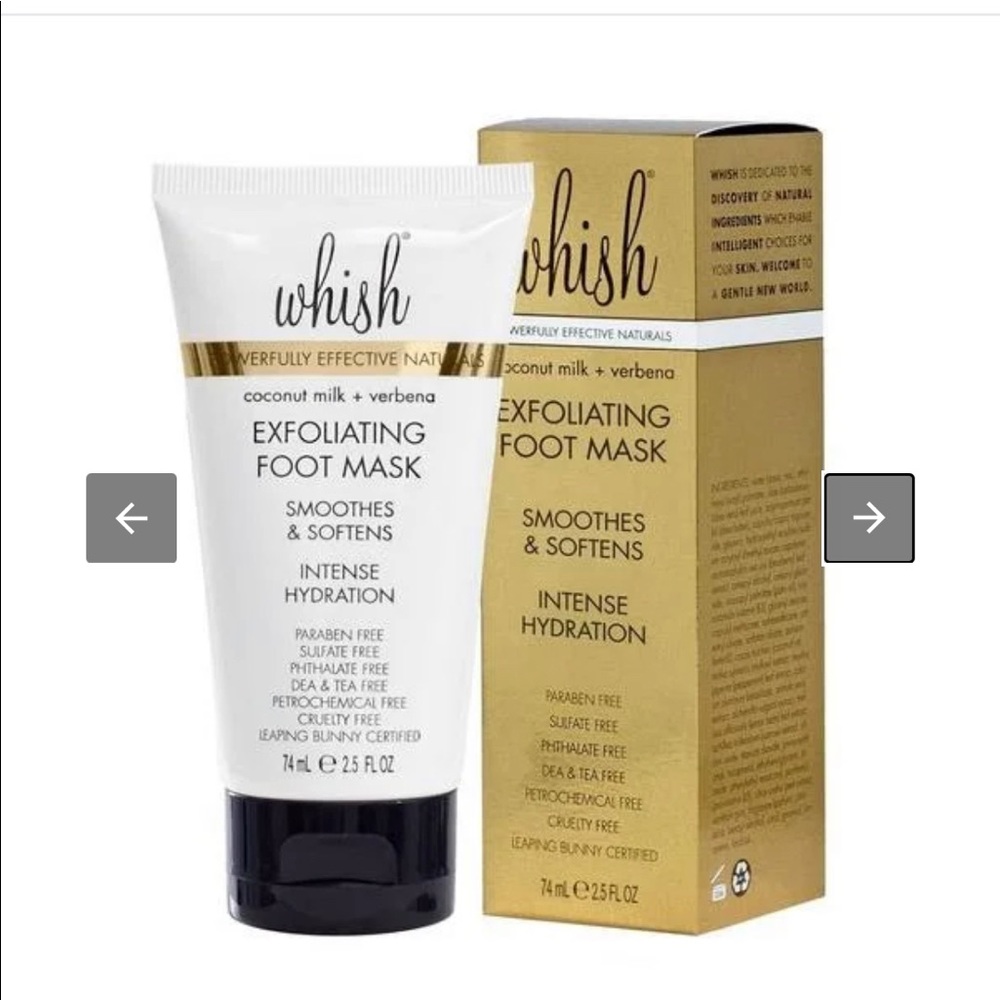 Foot exfoliating mask by Whish